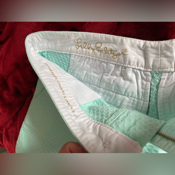 Lilly Pulitzer ‘The Buttercup’ Scallop‎ hem Shorts women's 0 - Picture 8 of 9